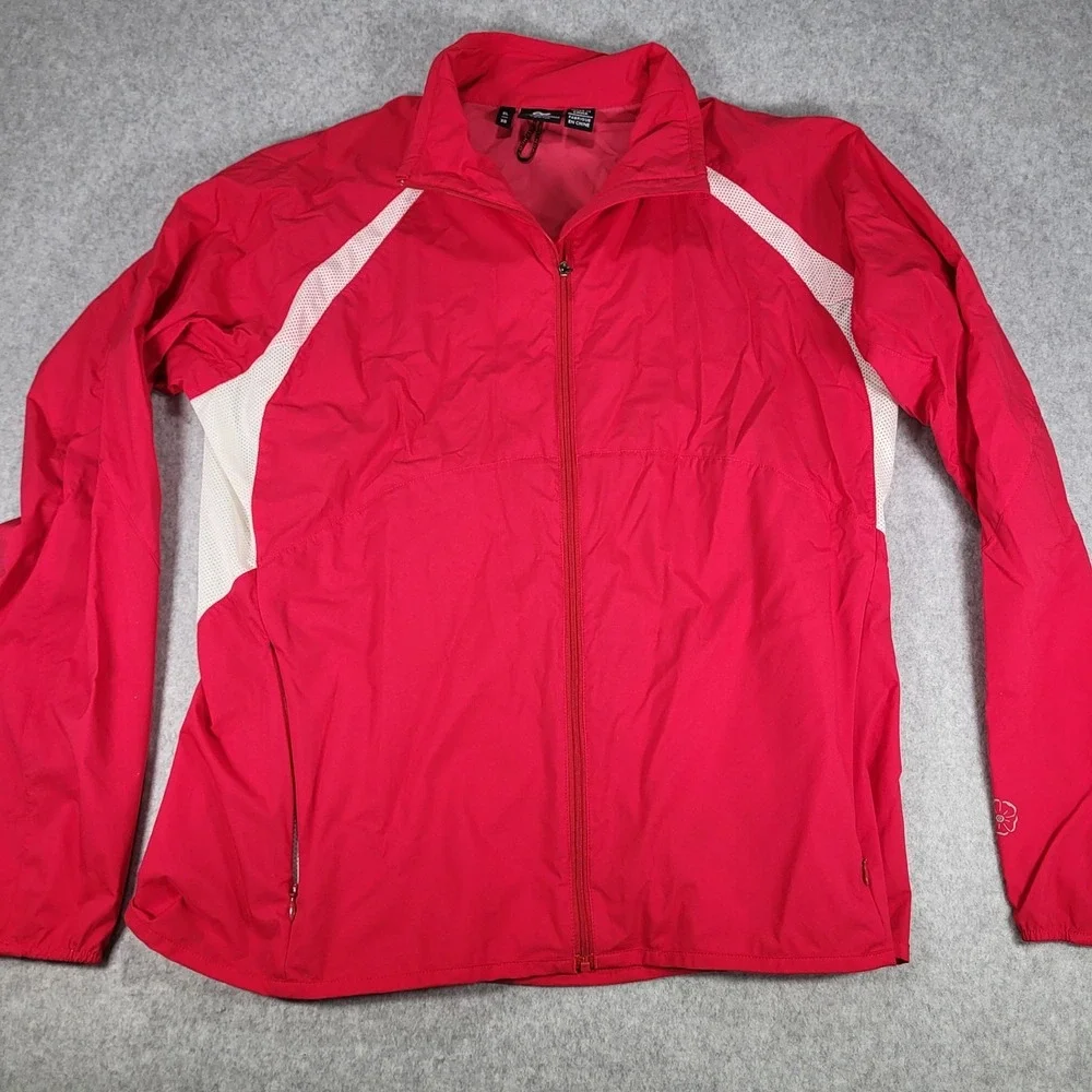 Outdoor Research‎ Full Zip Lightweight Windbreaker Jacket Womens XL Pink
